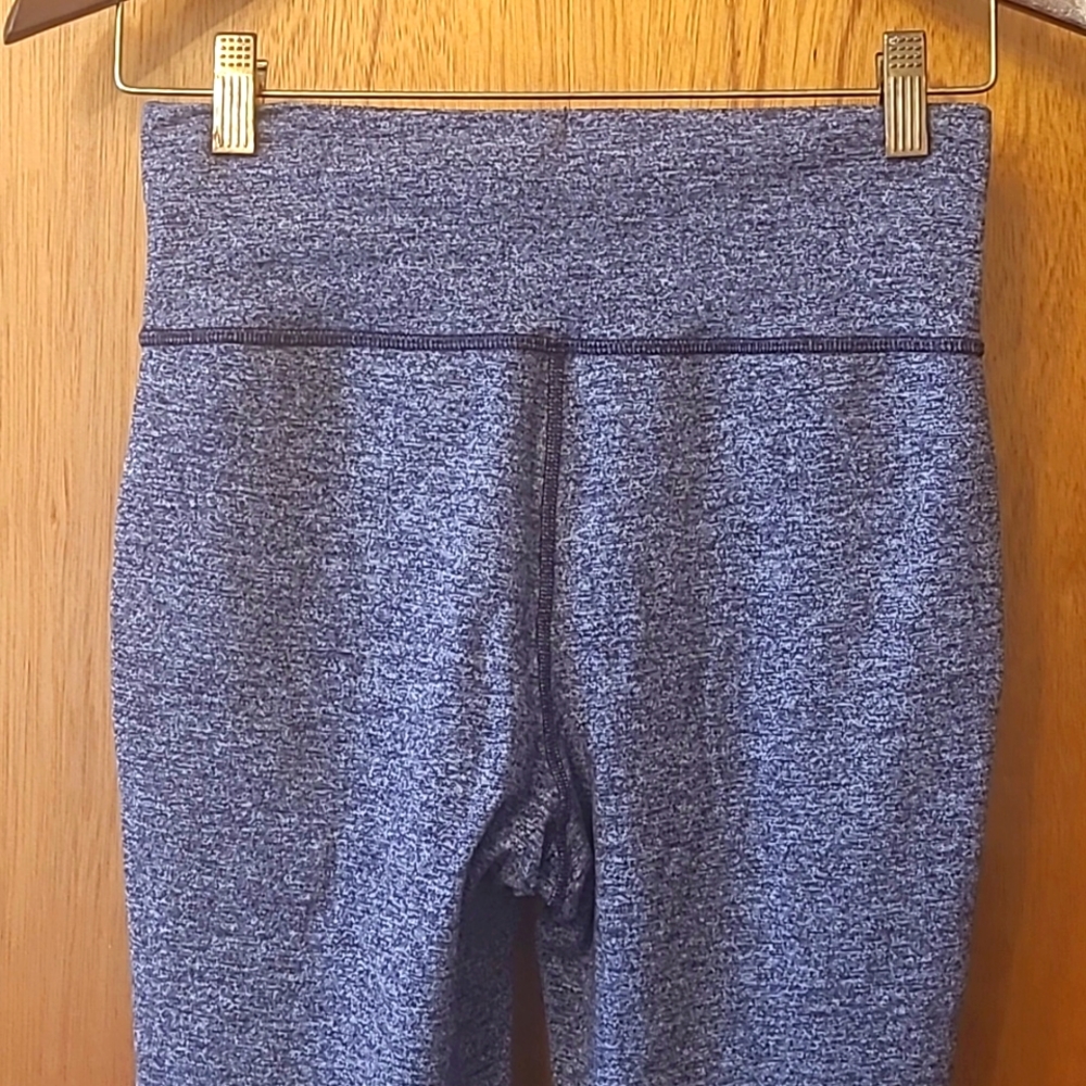 Lululemon "Skinny Will" drawstring leggings in heathered purple, size 6. - Picture 10 of 14